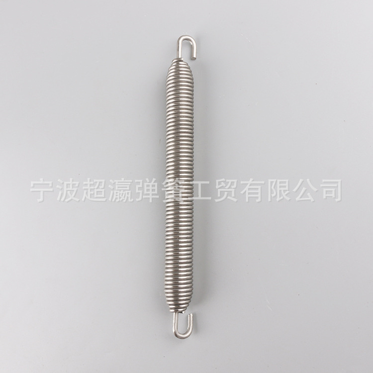 Stainless steel double hook small tension spring