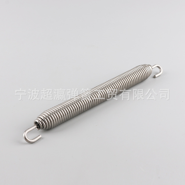 Stainless steel double hook small tension spring