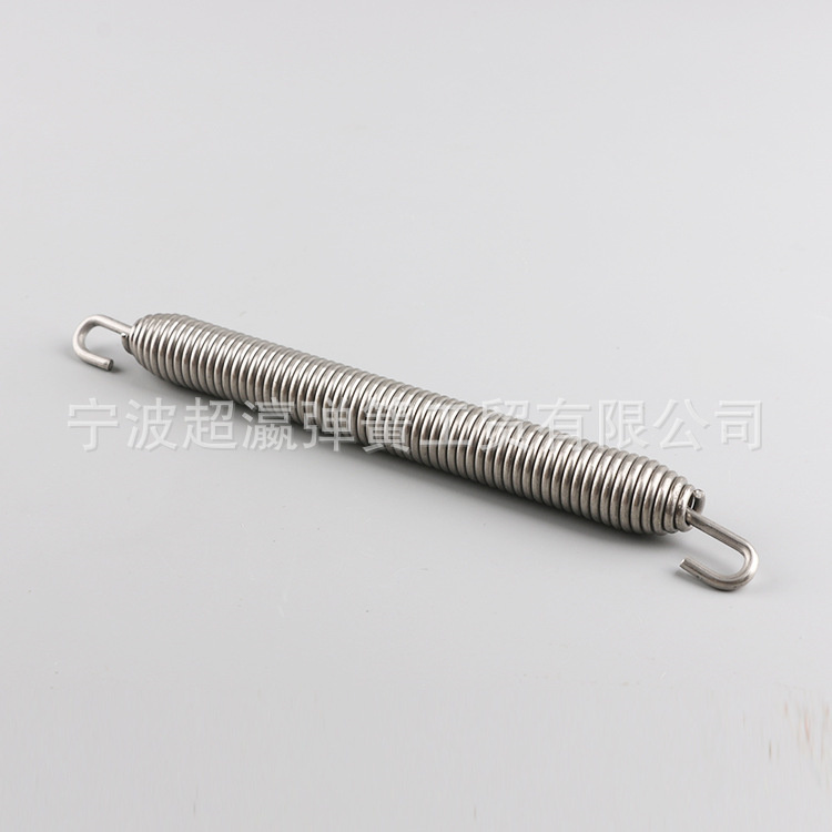 Stainless steel double hook small tension spring