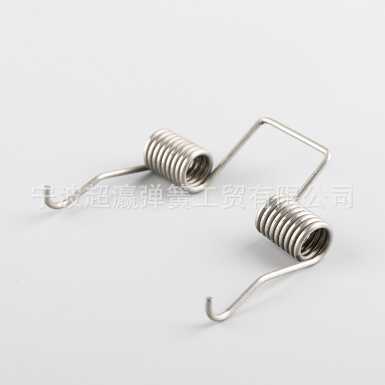 Stainless steel strong torsion double spring