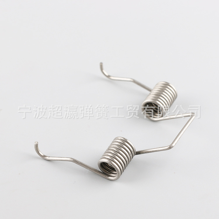 Stainless steel strong torsion double spring