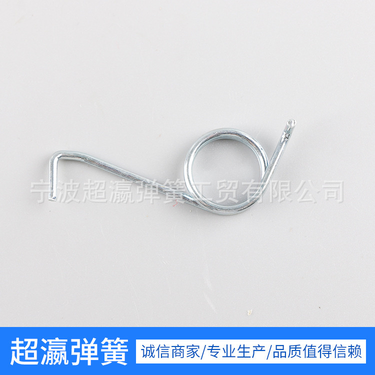 Transmission chain tension wheel torsion spring