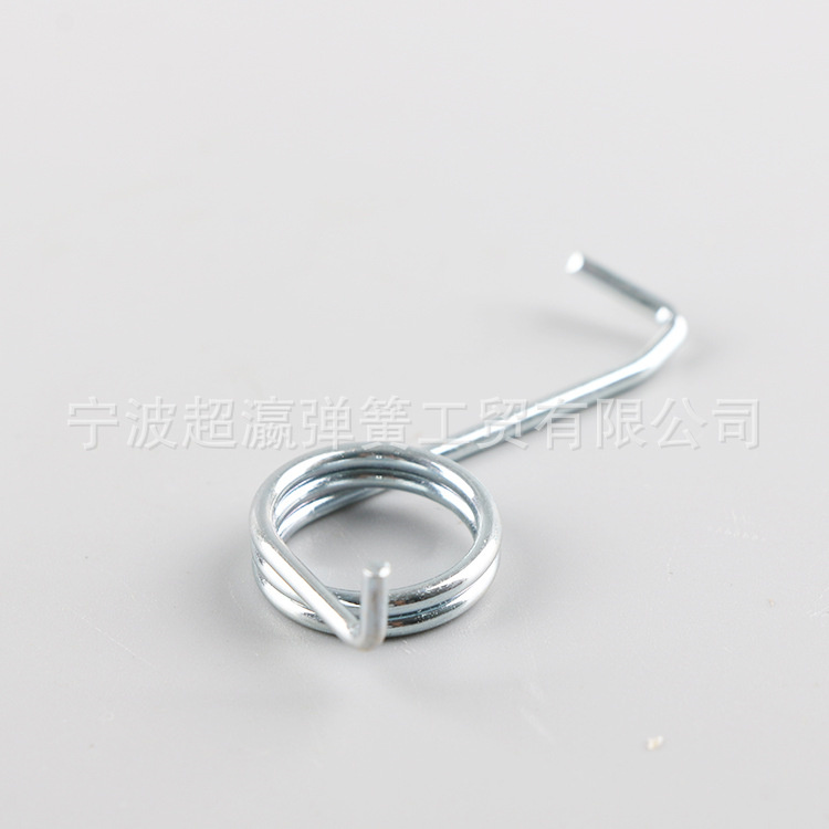 Transmission chain tension wheel torsion spring