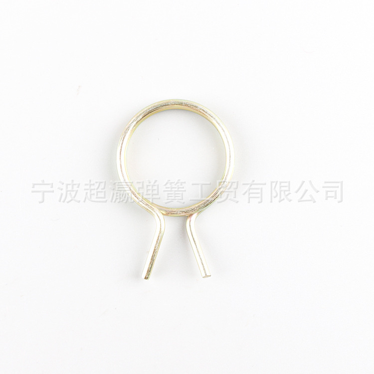Stainless steel clamp fastening torsion spring