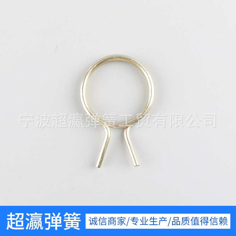 Stainless steel clamp fastening torsion spring