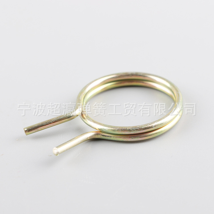 Stainless steel clamp fastening torsion spring
