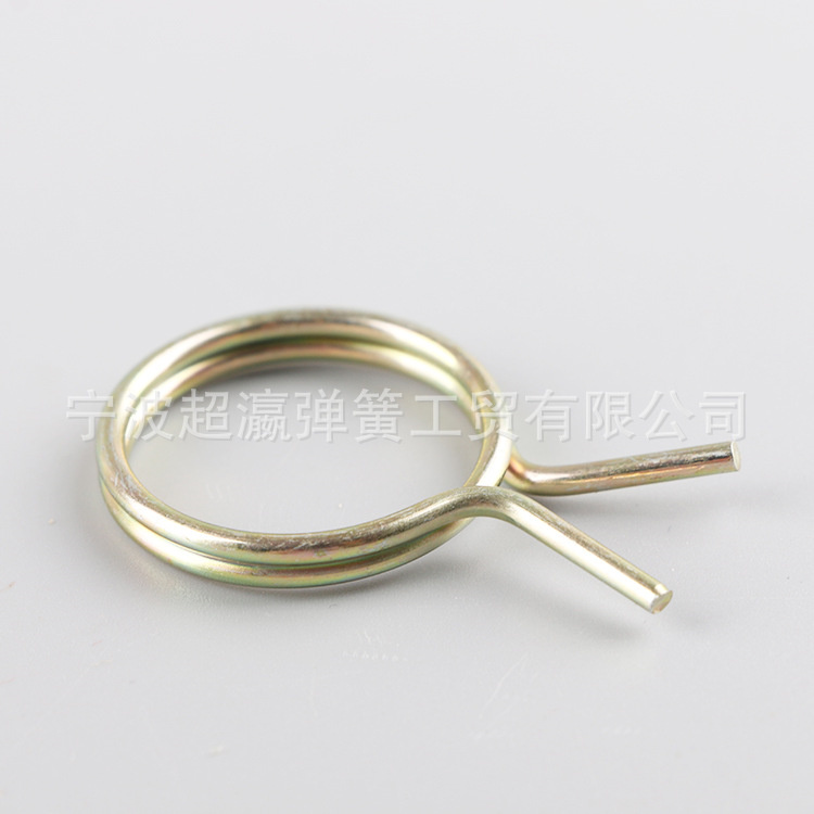Stainless steel clamp fastening torsion spring