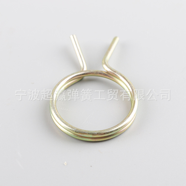 Stainless steel clamp fastening torsion spring