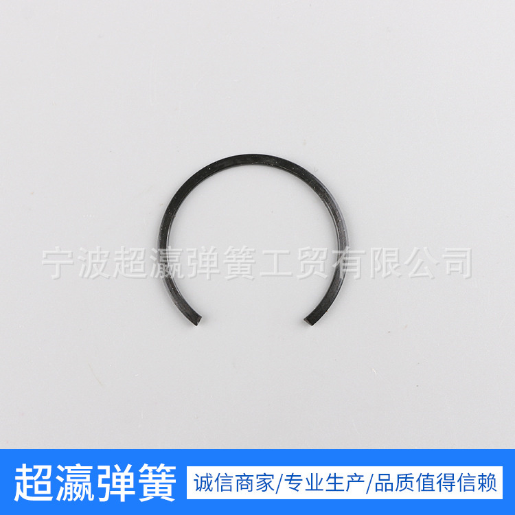 Retaining spring for wire shaft retaining spring