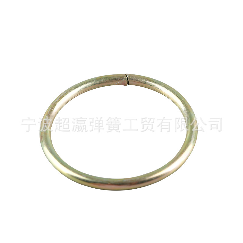 Brake pedal return spring retaining spring