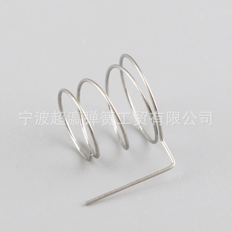 Stainless steel spiral battery pressure plate spring