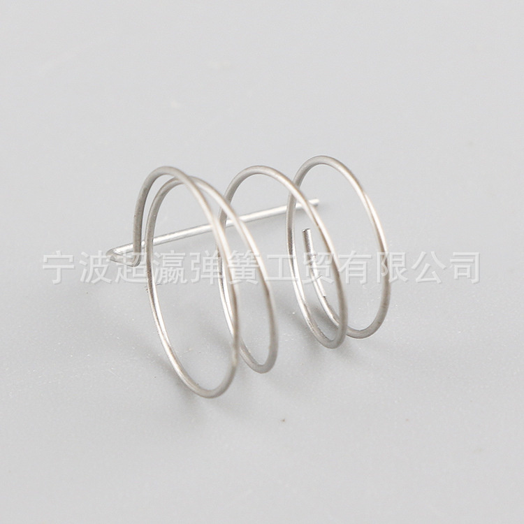 Stainless steel spiral battery pressure plate spring